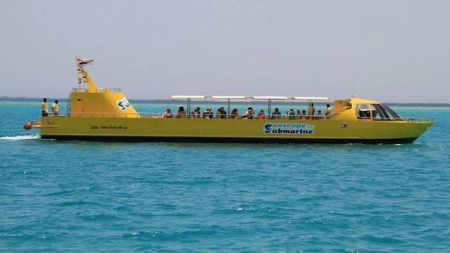 جولة الغواصة من الغردقة