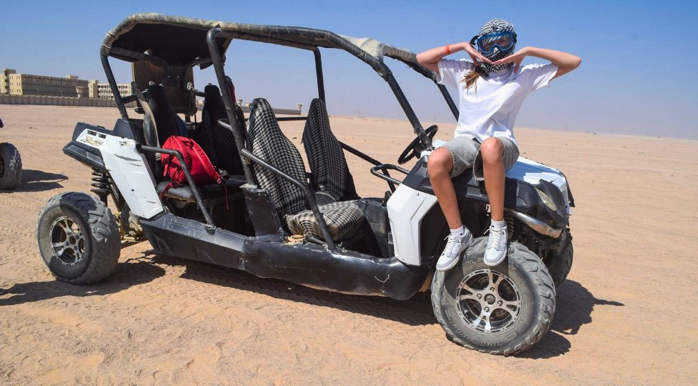 مغامرة سفاري صحراوية مع ركوب دراجة رباعية في الغردقة
