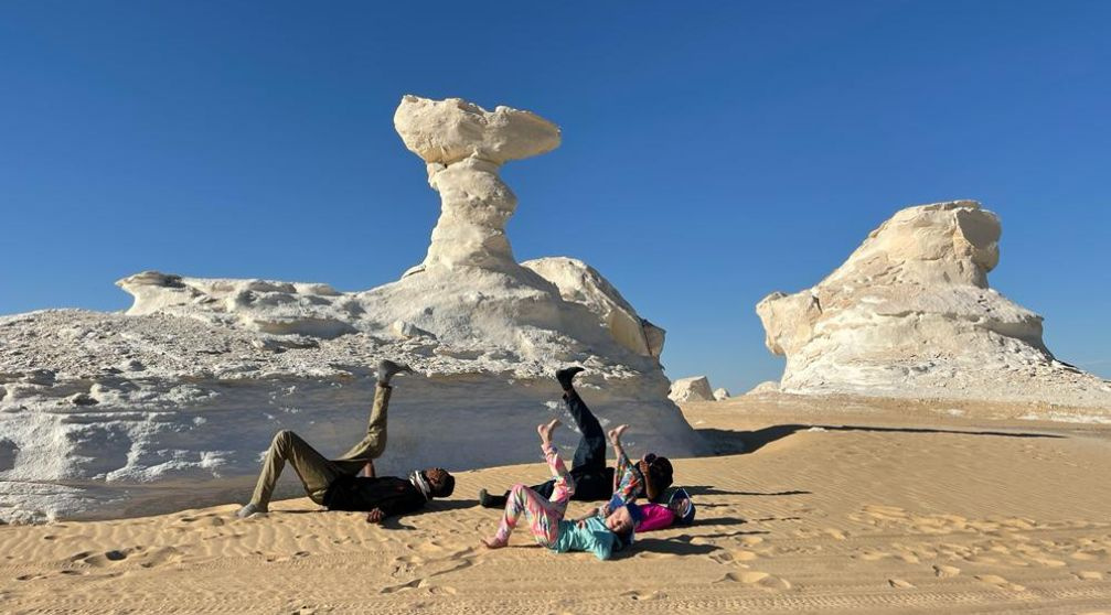 3 Day Trip to the White Desert and Djara Cave from Cairo
