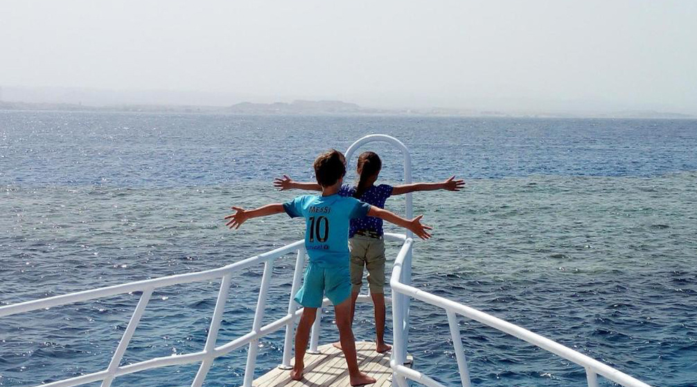 Private boat trip to Shaab Samadai from Marsa Alam
