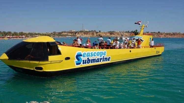 Semi Submarine Tour from Hurghada