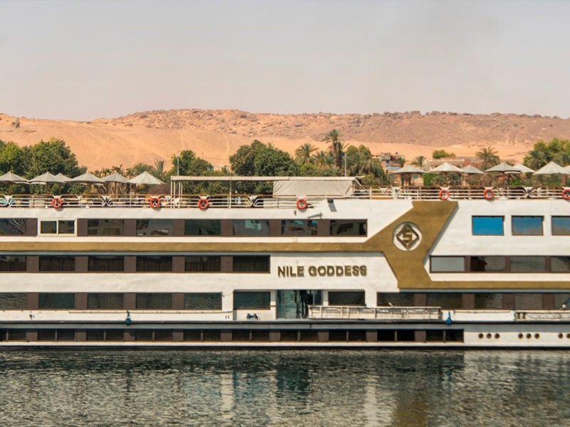 5 tägige Nilkreuzfahrt von Luxor nach Assuan auf der Sonesta Nile Goddess Cruise 5 tägige Nilkreuzfahrt von Luxor nach Assuan auf der Sonesta Nile Goddess Cruise