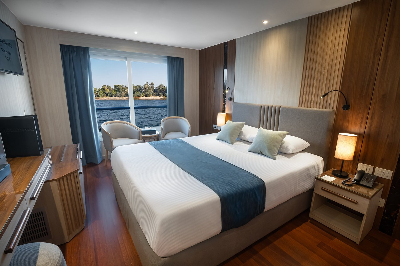 5-tägige Nilkreuzfahrt von Luxor nach Assuan mit Renaissance Cruise 5 tägige Nilkreuzfahrt von Luxor nach Assuan mit Renaissance Cruise