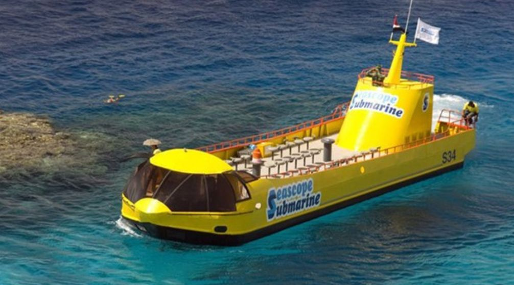 Halbtauchbootfahrt ab Port Ghalib Halb U Boot Tour ab Port Ghalib