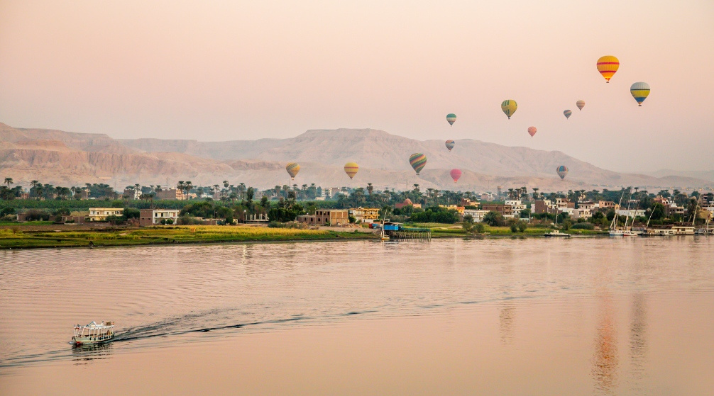Heißluftballonfahrt Luxor