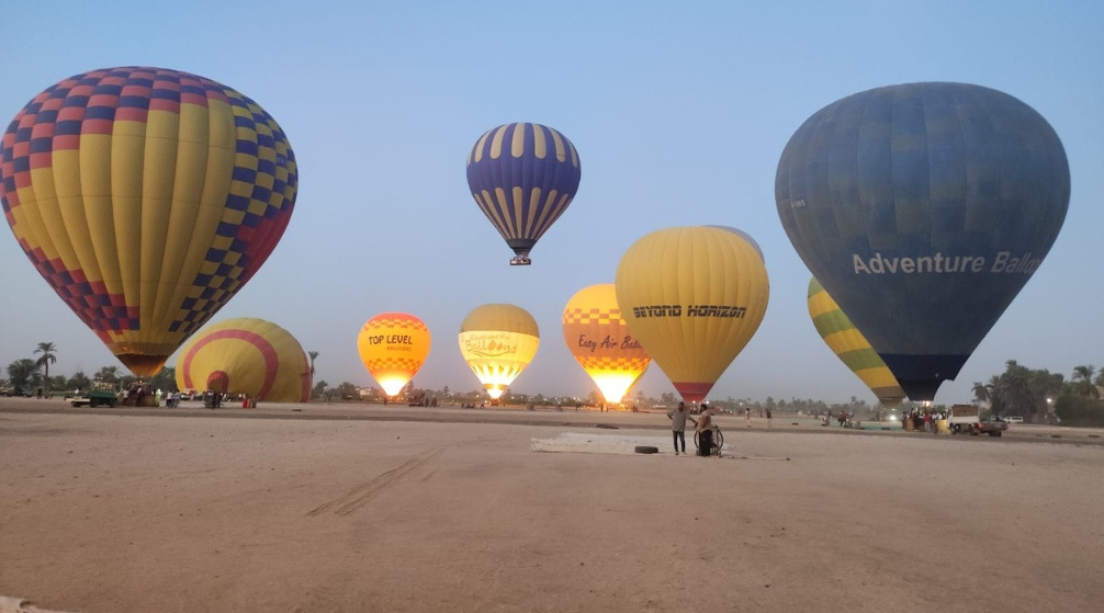 Heißluftballonfahrt Luxor