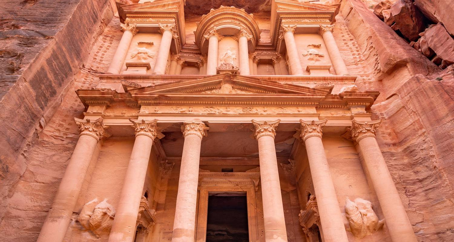 Privater Tagesausflug nach Petra und Wadi Rum ab Amman Privater Tagesausflug nach Petra und Wadi Rum ab Amman