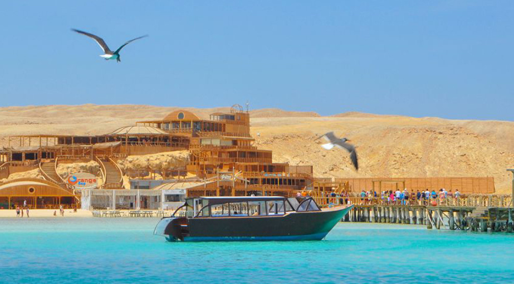 Excursion de plongée avec tuba à Orange Island au départ dHurghada