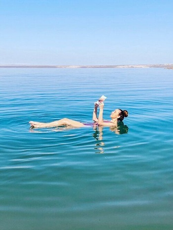 The Dead Sea in Jordan 