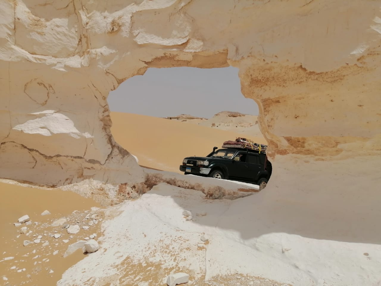 Viaje de 2 días al desierto blanco desde El Cairo