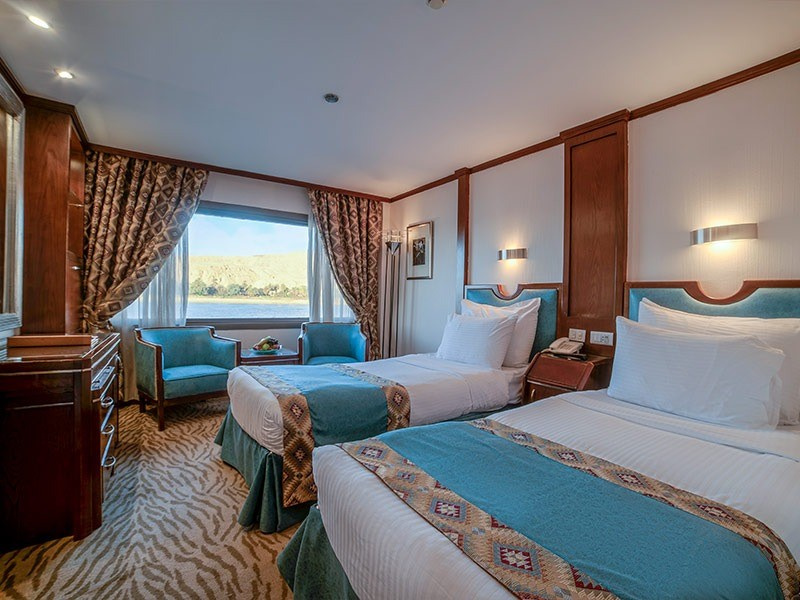 5 Days Nile cruise from Luxor to Aswan on Sonesta Nile Goddess Cruise