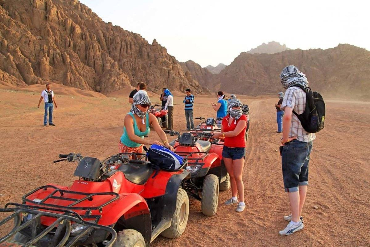 Quad Biking Safari with Camel Ride from Sharm el Sheikh