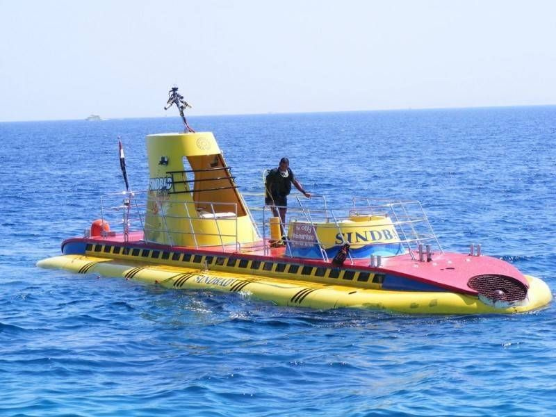Sindbad Submarine trip in Hurghada