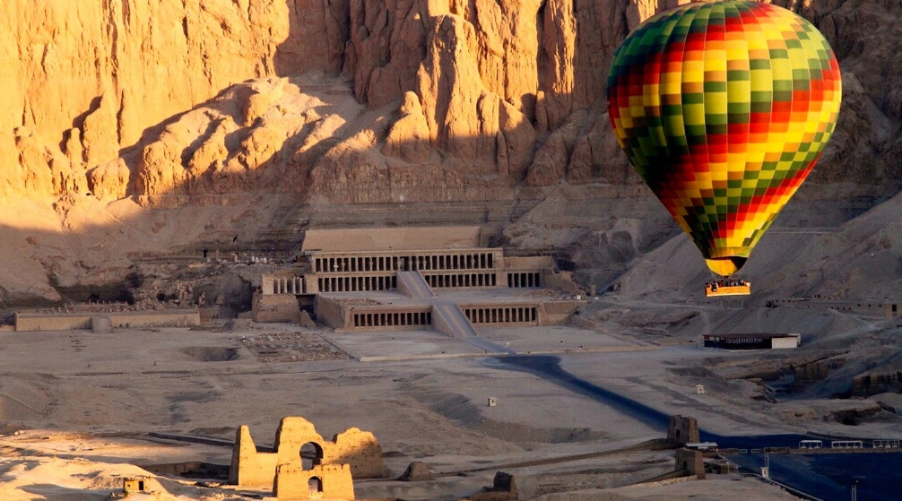 Ballonvaart in Luxor Ballonvaart in Luxor