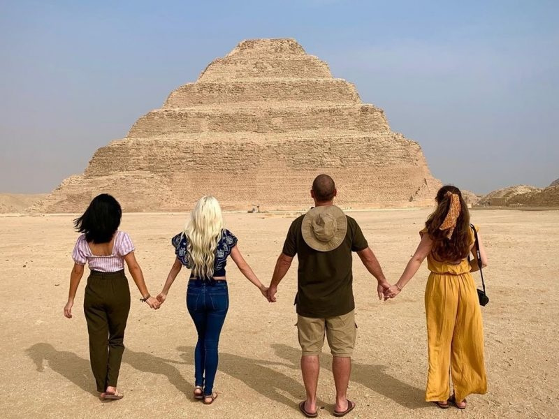 Dagtocht naar de piramides van Gizeh, Saqqara en Dahshour Dagtocht naar de piramides van Gizeh, Saqqara en Dahshour