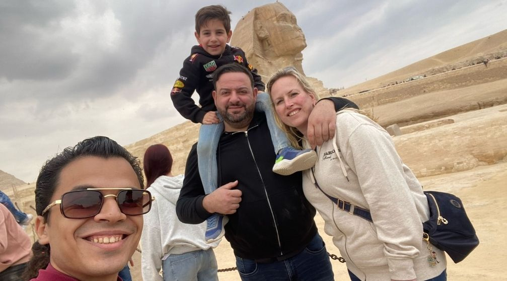 Excursão durante a escala no aeroporto do Cairo