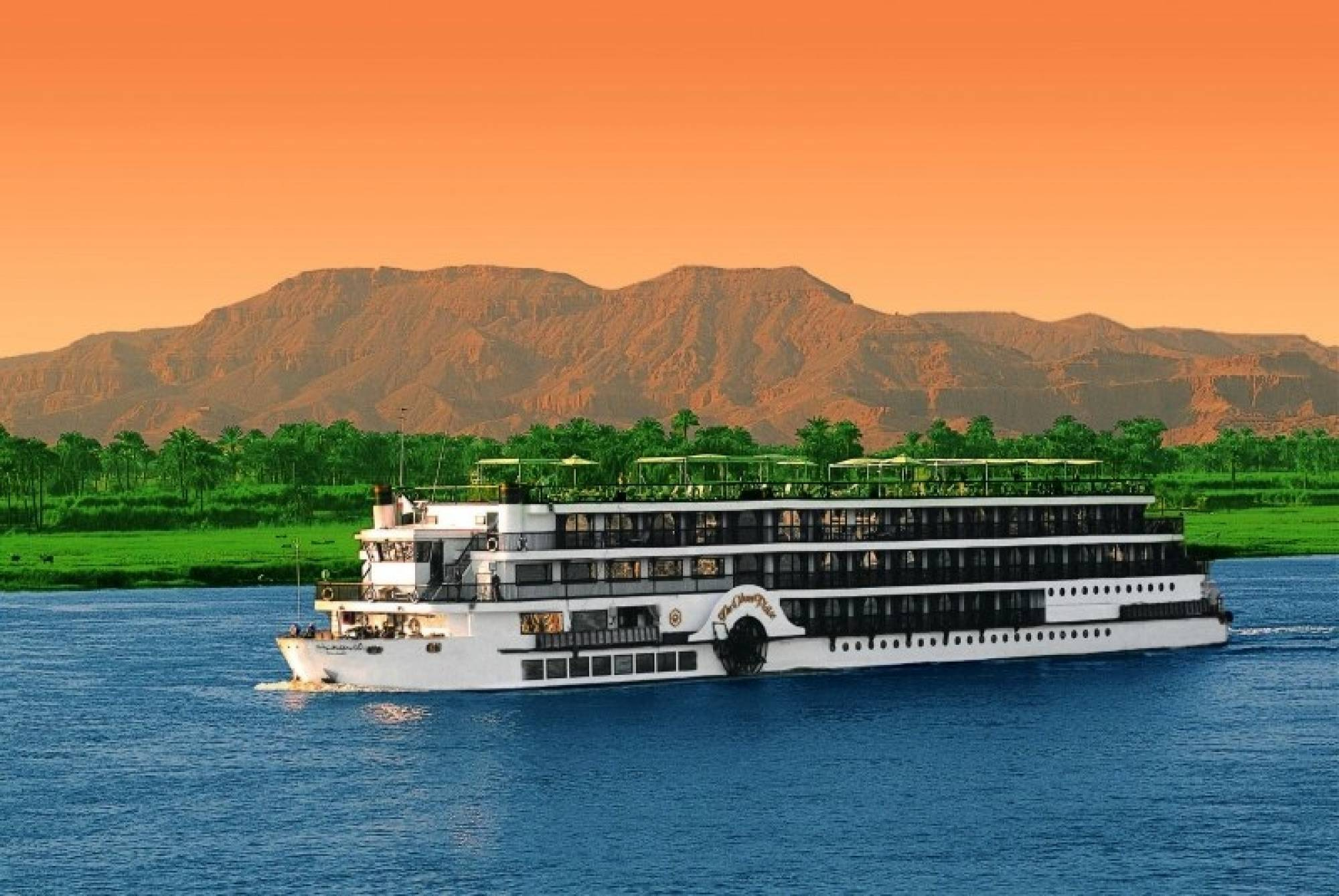 Cruzeiro de 5 dias pelo Nilo entre Luxor e Aswan, partindo do Cairo.